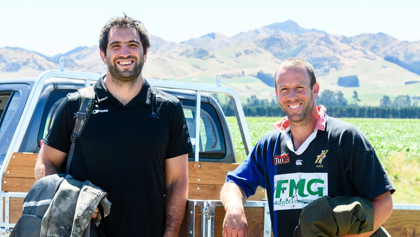 Farmstrong photoshoot in North Caterbury with Sam Whitelock