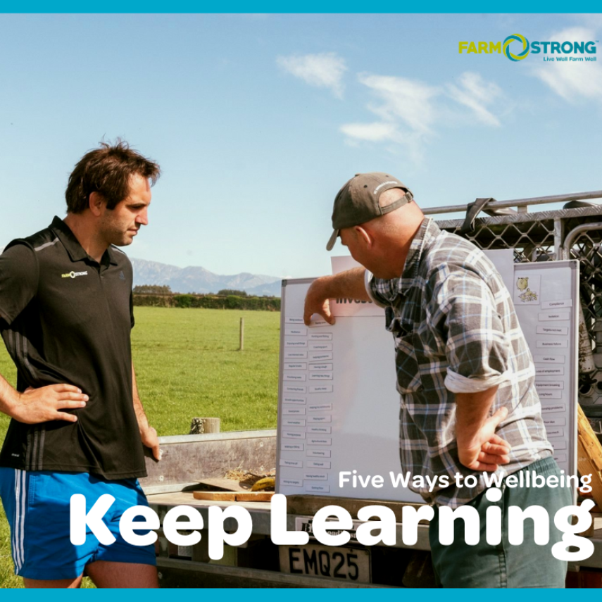 Five Ways to Wellbeing - Keep Learning
