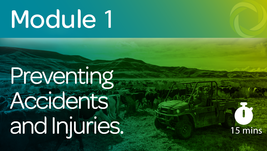 Module 1 - Preventing Accidents and Injuries